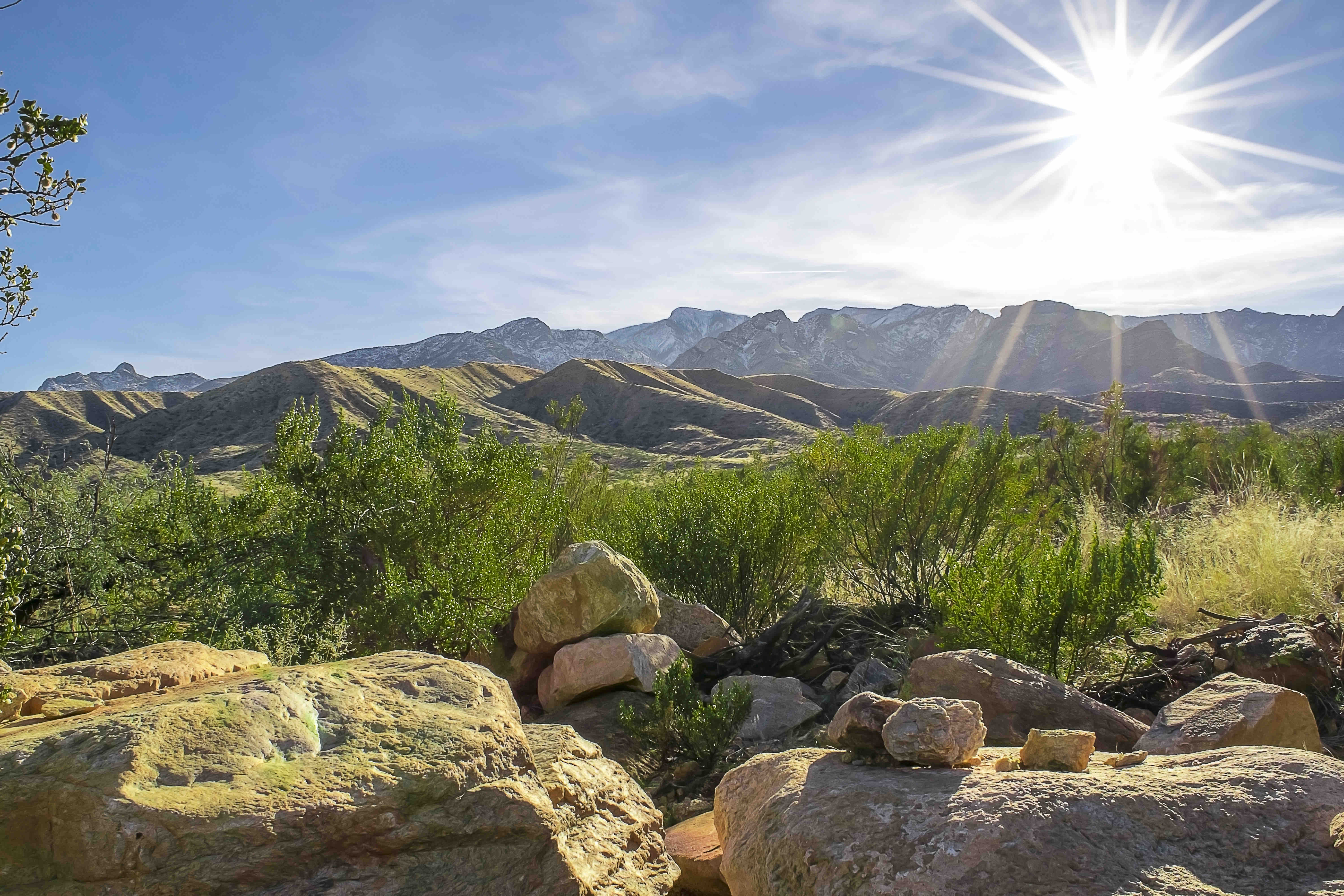 Scenic view of mountain